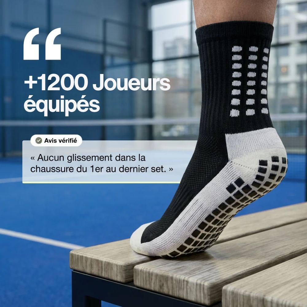 Chaussette anti-dérapante (Taille 36-44